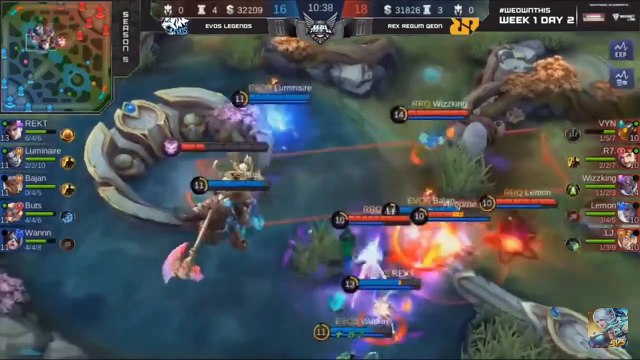 HIGHLIGHT MPL ID SEASON 5 EVOS LEGEND VS RRQ HOSHI GAME 1