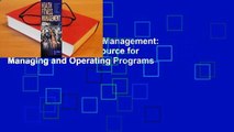 [Read] Health Fitness Management: A Comprehensive Resource for Managing and Operating Programs