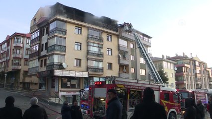 Psikolojik rahatsızlığı olduğu belirtilen kişi evini ateşe verdi (2) - ANKARA