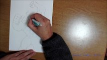 Drawing of HULK (Time lapse) | ハルク (タイムラプス） | हल्क (टाइम लैप्स)