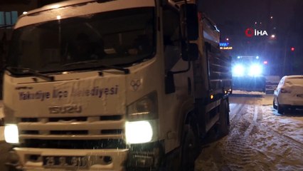 Karla mücadelede çalışmalar son sürat devam ediyor