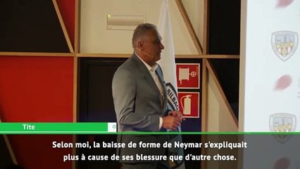 Tite : "Seuls Ronaldo et Messi sont au-dessus de Neymar"