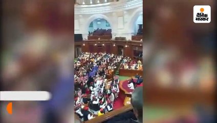विधानसभा के बजट सत्र का दूसरा दिन भी हंगामेदार