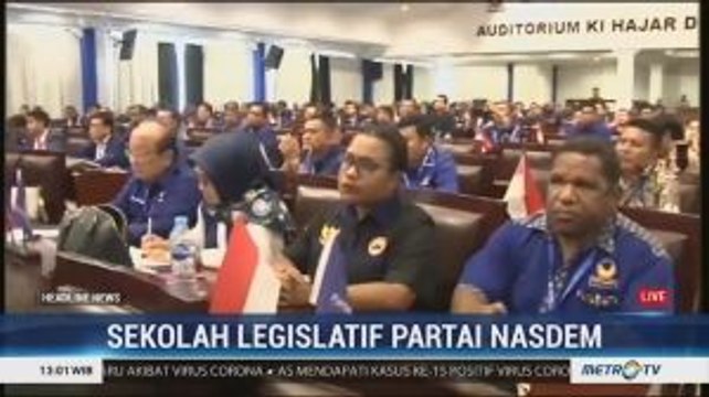 Agenda di Hari Terakhir Sekolah Legislatif Partai NasDem Angkatan ke-6