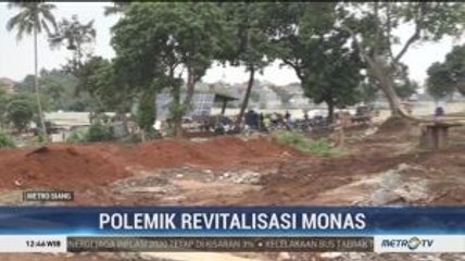 Pohon dari Monas Belum Dipindahkan ke Kebun Bibit Jagakarsa