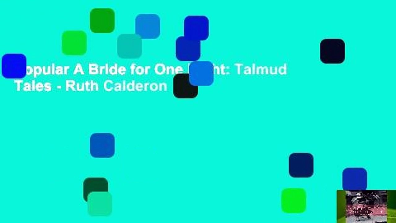 Popular A Bride for One Night: Talmud Tales - Ruth Calderon