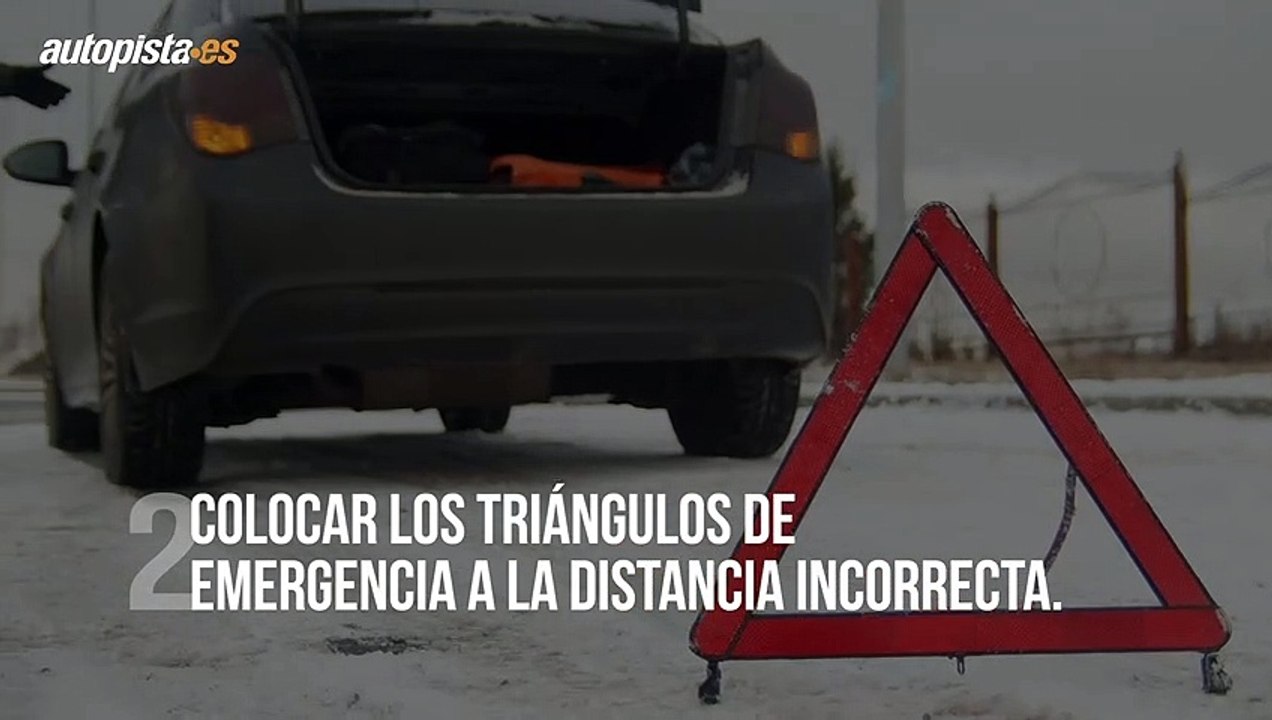 Esto es lo que NO debes hacer ante una emergencia en carretera