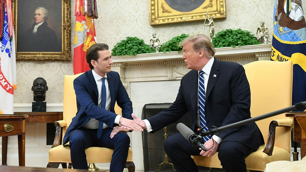 Zweites Treffen fix: Kurz wieder bei Trump