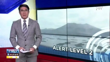 Status ng Bulkang Taal, ibinaba na sa Alert level 2