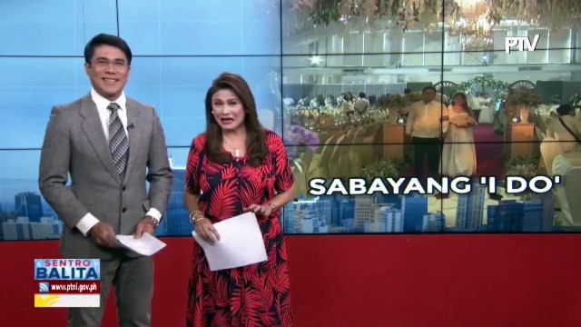 300 couples, sabay-sabay na ikinasal sa Maynila