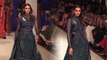 Aditi Rao Hydari looks glamorous on ramp walk at Lakme Fashion Week In Mumbai | FilmiBeat