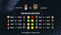 Previa partido entre Real Oviedo y Alcorcón Jornada 28 Segunda División
