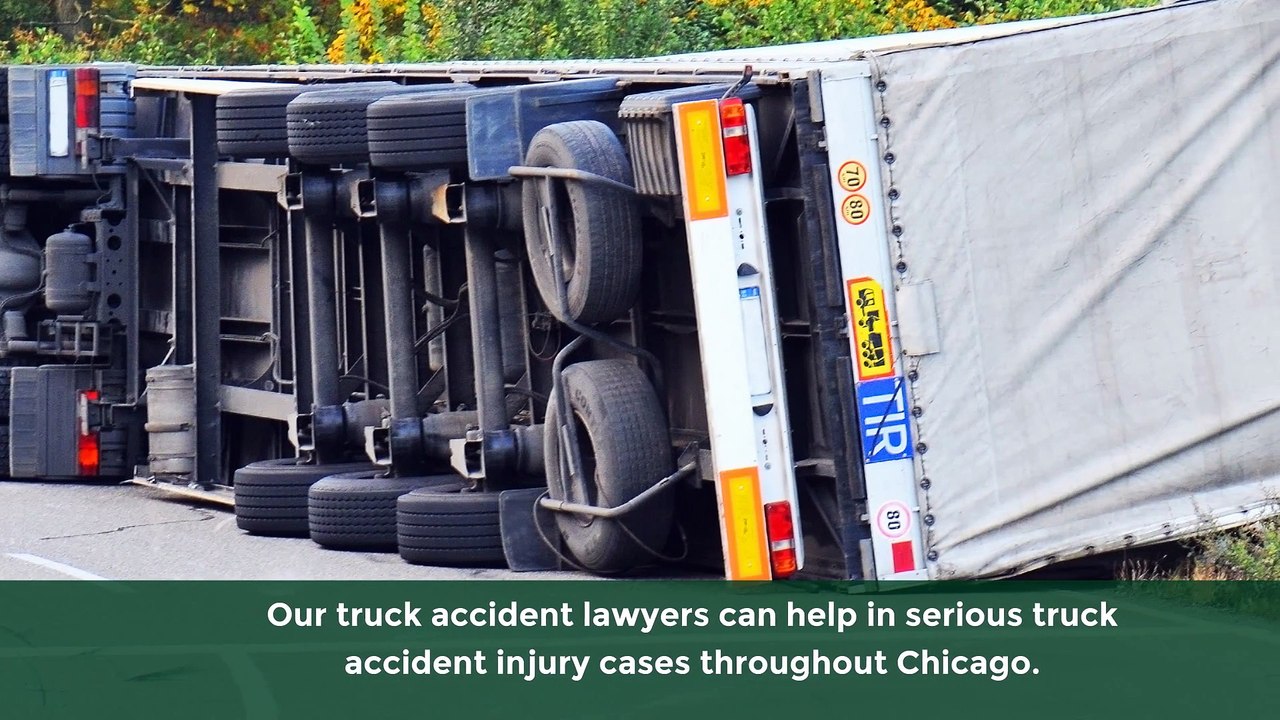 Representation for Your Truck Accident Injuries in Chicago
