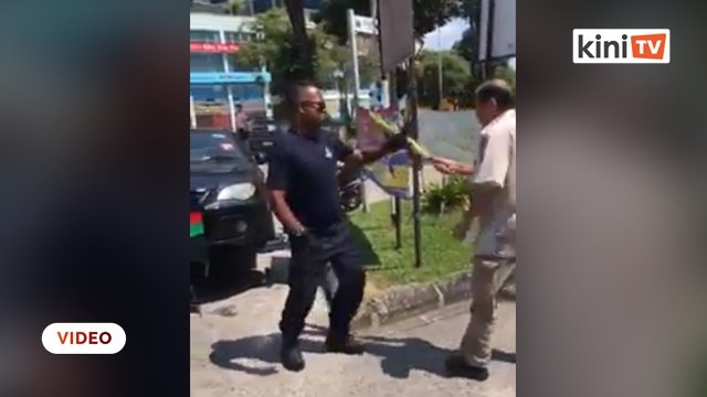 You apasal pukul saya? - Anggota MPSJ balas pukulan warga emas