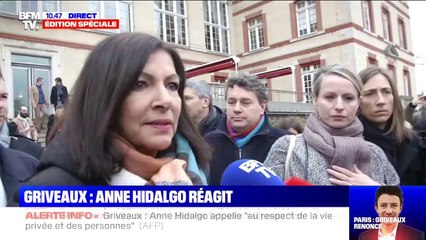 Municipales à Paris: Hidalgo appelle "au respect de la vie privée" après le retrait de Griveaux