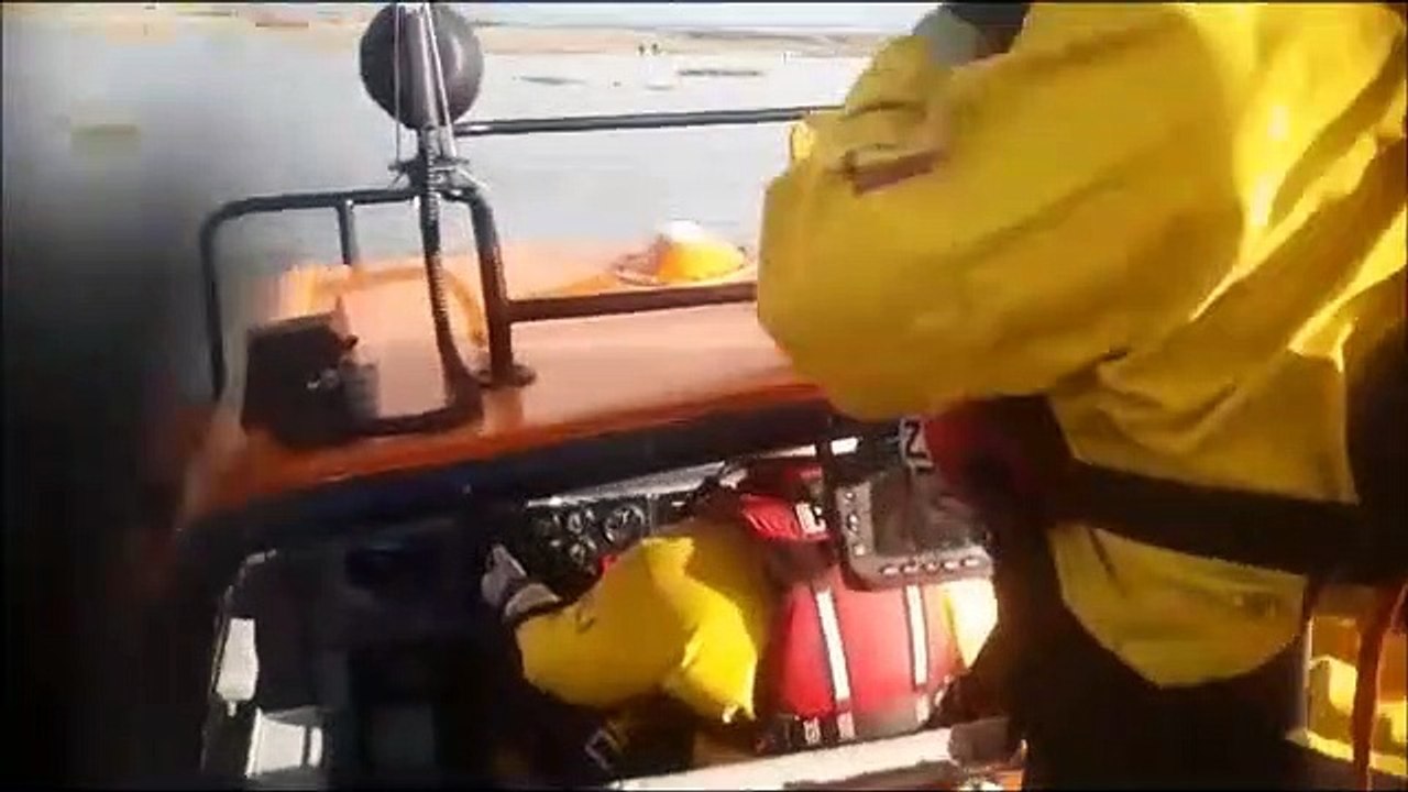 RNLI rescue at Sunderland Point
