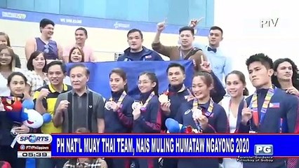 PH national muay thai team, nais muling humataw ngayong 2020