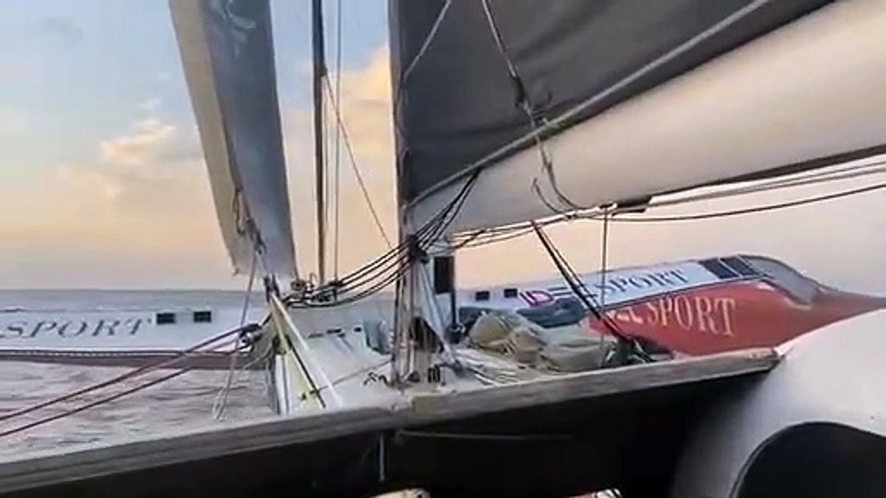 IDEC SPORT 2020 : Dans le Pot au Noir ! - Sortie du pot au noir pour IDEC SPORT - Carte postale de l'Atlantique Nord