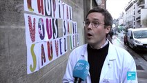 French medical staff walk out in protest over worsening conditions