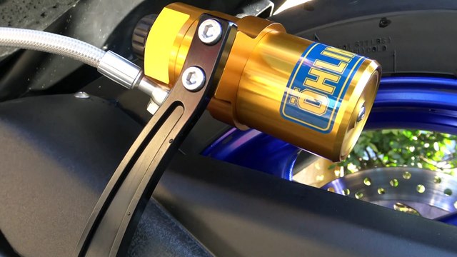 T MAX OHLINS REAR SHOCK ABSORBER