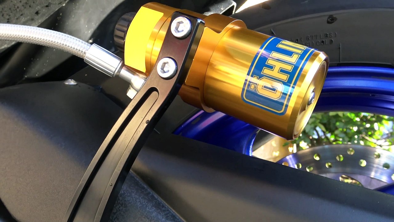 T MAX OHLINS REAR SHOCK ABSORBER