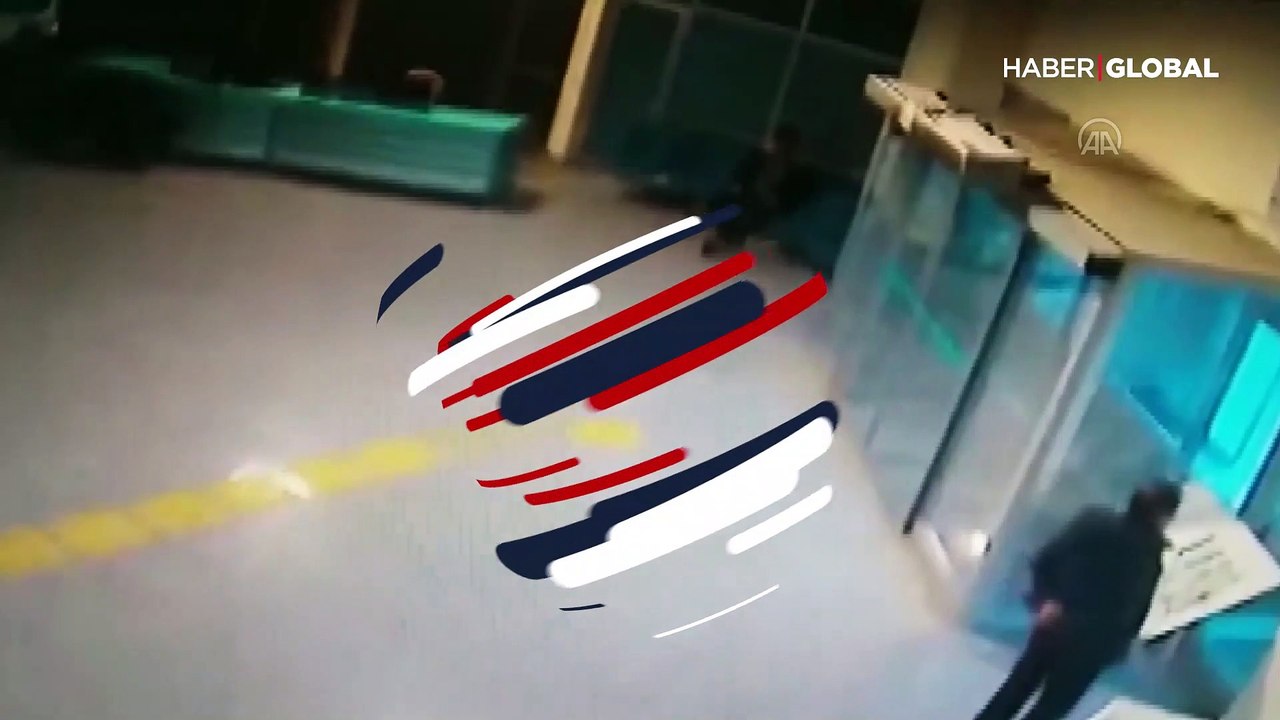 Cinayet anı saniye saniye kameralara yansıdı