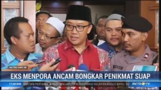 Imam Nahrawi Ancam Bongkar Penikmat Suap Dana Hibah KONI