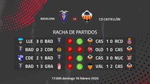 Previa partido entre Badalona y CD Castellón Jornada 25 Segunda División B
