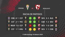 Previa partido entre Córdoba y Sevilla At. Jornada 25 Segunda División B