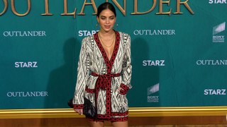Melissa Barrera STARZ “Outlander” Season 5 World Premiere Red Carpet Fashion