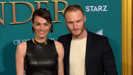 Romane Portail, Yan Tual STARZ “Outlander” Season 5 World Premiere Red Carpet