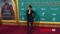 Stacey Dash STARZ “Outlander” Season 5 World Premiere Red Carpet Fashion