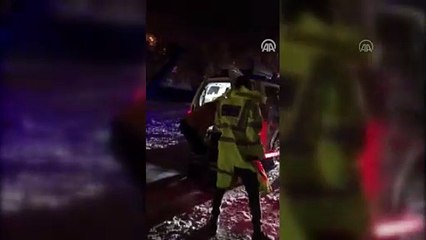 Bahçesaray’da kalp krizi geçiren polis helikopterle hastaneye ulaştırıldı - VAN