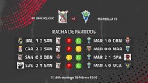 Previa partido entre At. Sanluqueño y Marbella FC Jornada 25 Segunda División B