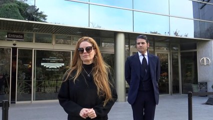 Olivia de Borbón se despide de su hermana