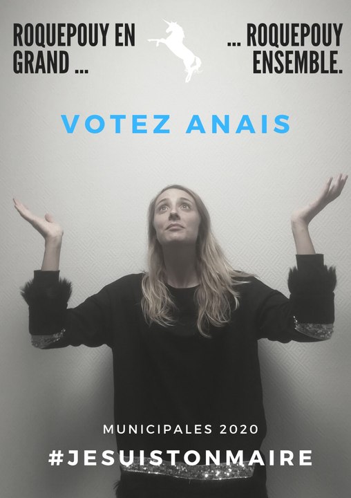 Anaïs, candidate aux élections municipales à Roquepouy, le teasing