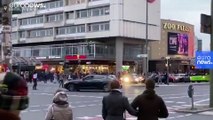 Berlin'de Türk bayraklı düğün konvoyu: Polis 'drift' yaparak ters şeride giren aracı arıyor
