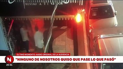 "Lo que pasó no quisimos que pase": el audio de uno de los rugbiers ante el juez