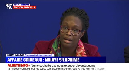 Sibeth Ndiaye adresse "un message de soutien fort" à Benjamin Griveaux