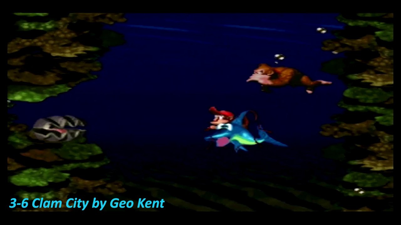 Donkey Kong Country 3-6 Clam City