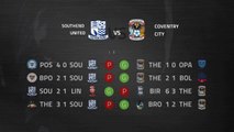 Previa partido entre Southend United y Coventry City Jornada 34 League One