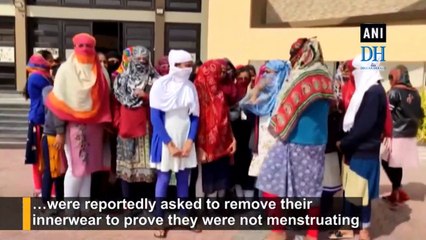 Gujarat college girl students asked to remove innerwear to prove they weren’t menstruating
