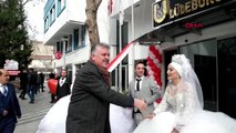 Sevgililer günü'nde toplu nikah töreni