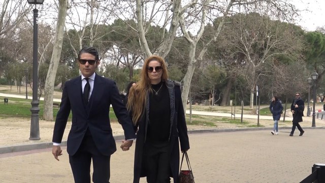 Familiares y amigos se despiden de Cristina de Borbón