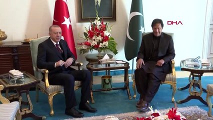 Erdoğan, pakistan başbakanı imran han ile görüştü
