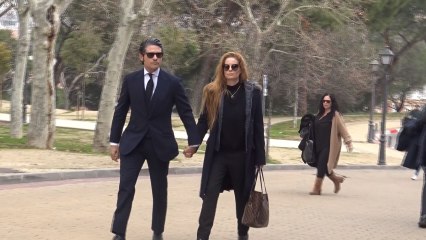 Familiares y amigos despiden a Cristina de Borbón