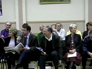 Réunion publique Herblay liste Lechalard la médiathèque