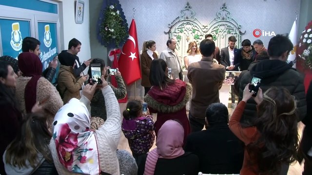 Nikah salonlarında 14 Şubat yoğunluğu