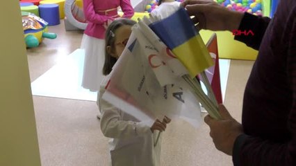 Tika'dan ukrayna'da çocuk hastanesine sağlık desteği