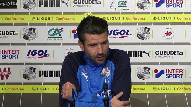 Conférence de presse d'avant Match, Amiens SC - PSG - Luka Elsner